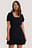 Puff Sleeve Mini Dress