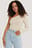 Puff Sleeve One Shoulder Top