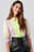 Puff Sleeve Panel Blouse