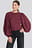 Puff Sleeve Round Neck Top