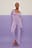 Raw Hem Side Slit Pants