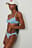 Bikini-Höschen mit seitlicher Schnürung aus recyceltem Material