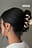 Ensemble de boucles d'oreille tressées recyclées