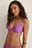 Haut de bikini recyclé avec chaîne