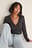 Recycled Crepe Wrap Top