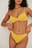 Graphic Structured Bikini Bra