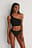 Culotte de bikini taille haute recyclé