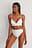 Recycled Knot Detail Bikini Bottom