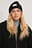 Gerecycleerde beanie met logo