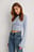 Ribbed Trumpet Sleeve Top