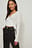 Recycled Ribbed Wrap Top