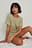 Soft Ribbed Playsuit Pyjamas