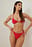 Culotte de bikini à bandes nouées