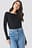 Rib Boat Neck Top