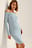 Rib Bare Shoulder Dress