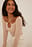 Rib Halterneck Long Sleeve Top
