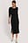Kleid Mit Seitlichem Schlitz Und Gürteldetail