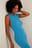 Geripptes Midikleid aus Feinstrick