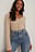Ribbed Fitted Cardigan