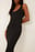 Ribbed Fitted Midi Dress