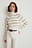 Ribbed High Neck Knitted Sweater