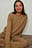 Ripp-Strickpullover mit Knopfdetail