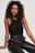 Ribbed Knitted Cropped Singlet