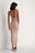 Ribbed Knitted Deep Back Dress