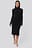 Ribbed Knitted Polo Dress
