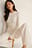 Ribbed Knitted Round Neck Sweater