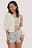 Ribbed Lounge Cropped Shorts