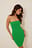 geripptes Minikleid