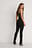 Ribbed Slit Detail Pants