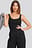 Ribbed Wide Strap Singlet