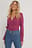 Ribbed Wrap Tie Top