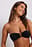 Bandeau-Top mit Ring-Detail
