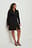 Rouched Button Detail Dress