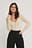 Rouched Closure Detail Top