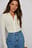 Rouched Detail Collar Top