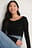 Recycled babylock topp med rund ringning