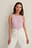 Round Neck Ribbed Tank