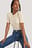 Round Neck Ribbed Top