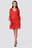 Ruffle Mesh Mini Dress