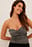 Satin Bustier Top