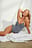 Satin Flounce Lace V-String Body