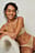 Satin Front Highwaist V-Cut Thong