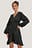 Robe cache-coeur en satin recyclée