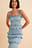 Robe Midi Froncée En Satin
