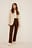 Seam Detail Jersey Trousers