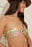 Shiny Bandeau Bikini Top